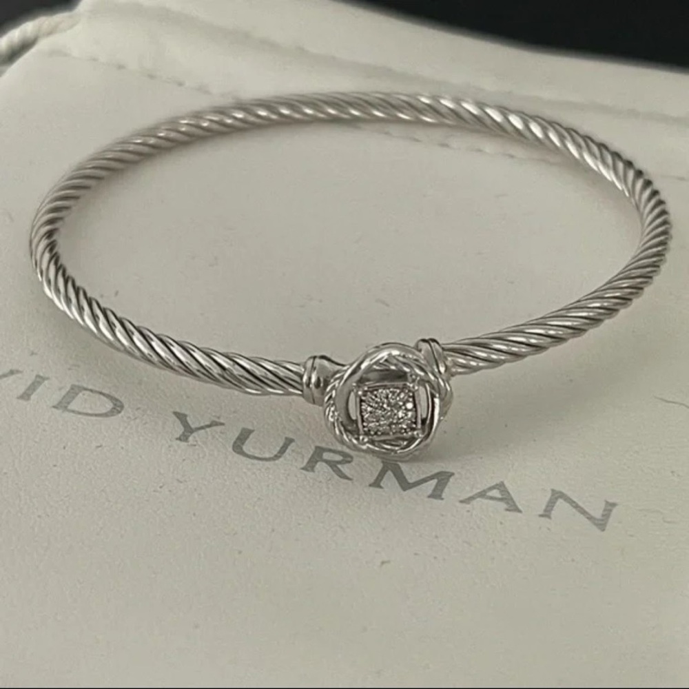 Diamond SS David Yurman bangle